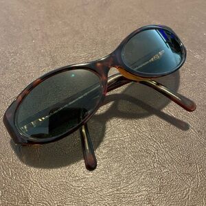 Tortoise Shell Sunglasses with Dark Lenses